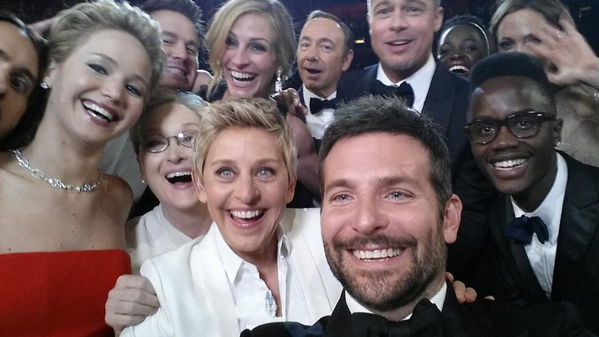 Il Selfie più ritwittato della storia